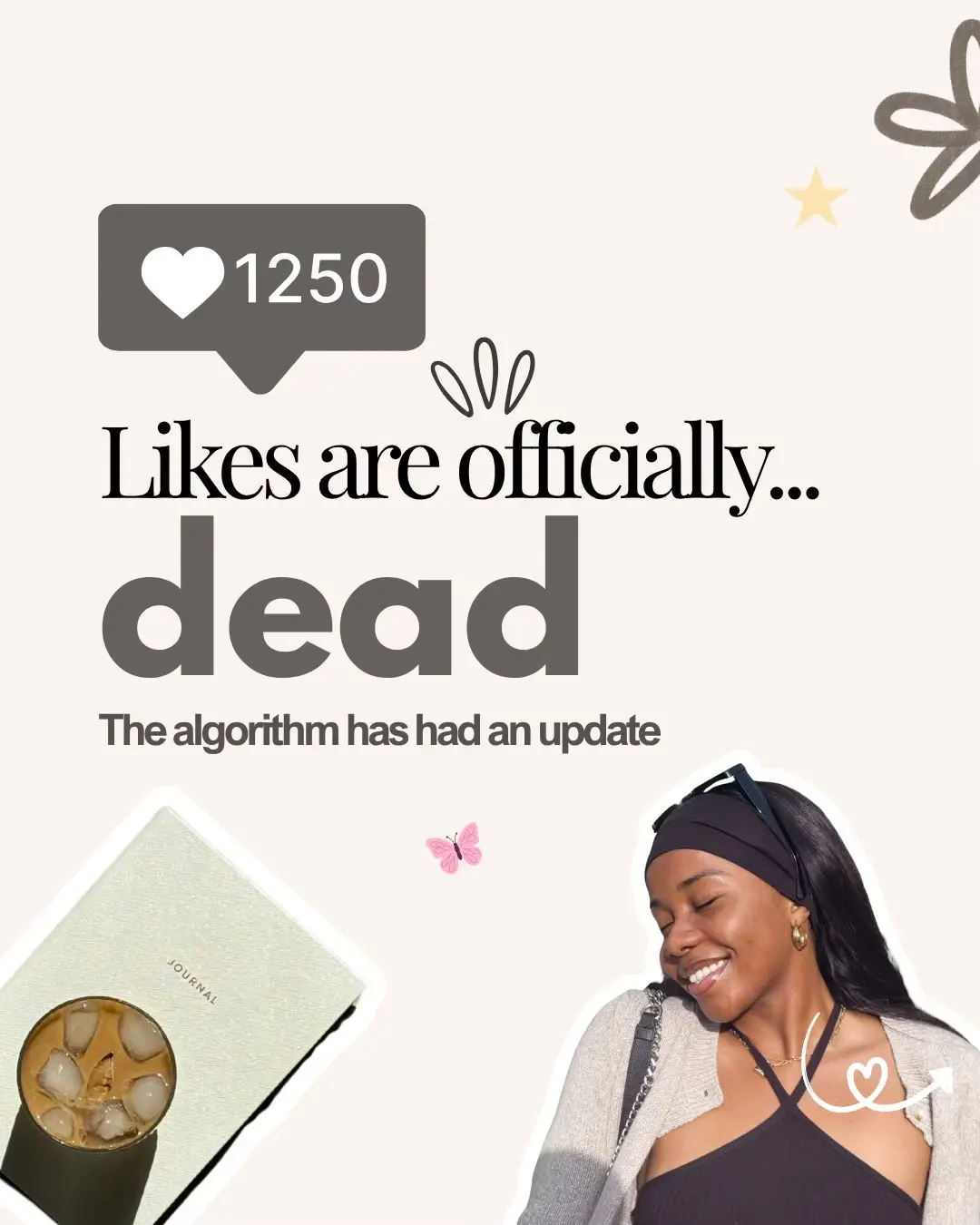 and it isn't judging your likes/follower count as much as you think. It's judgin