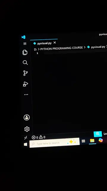 Python is not just programming… it’s art 🎨#Foryou #python #coding #learnpython 