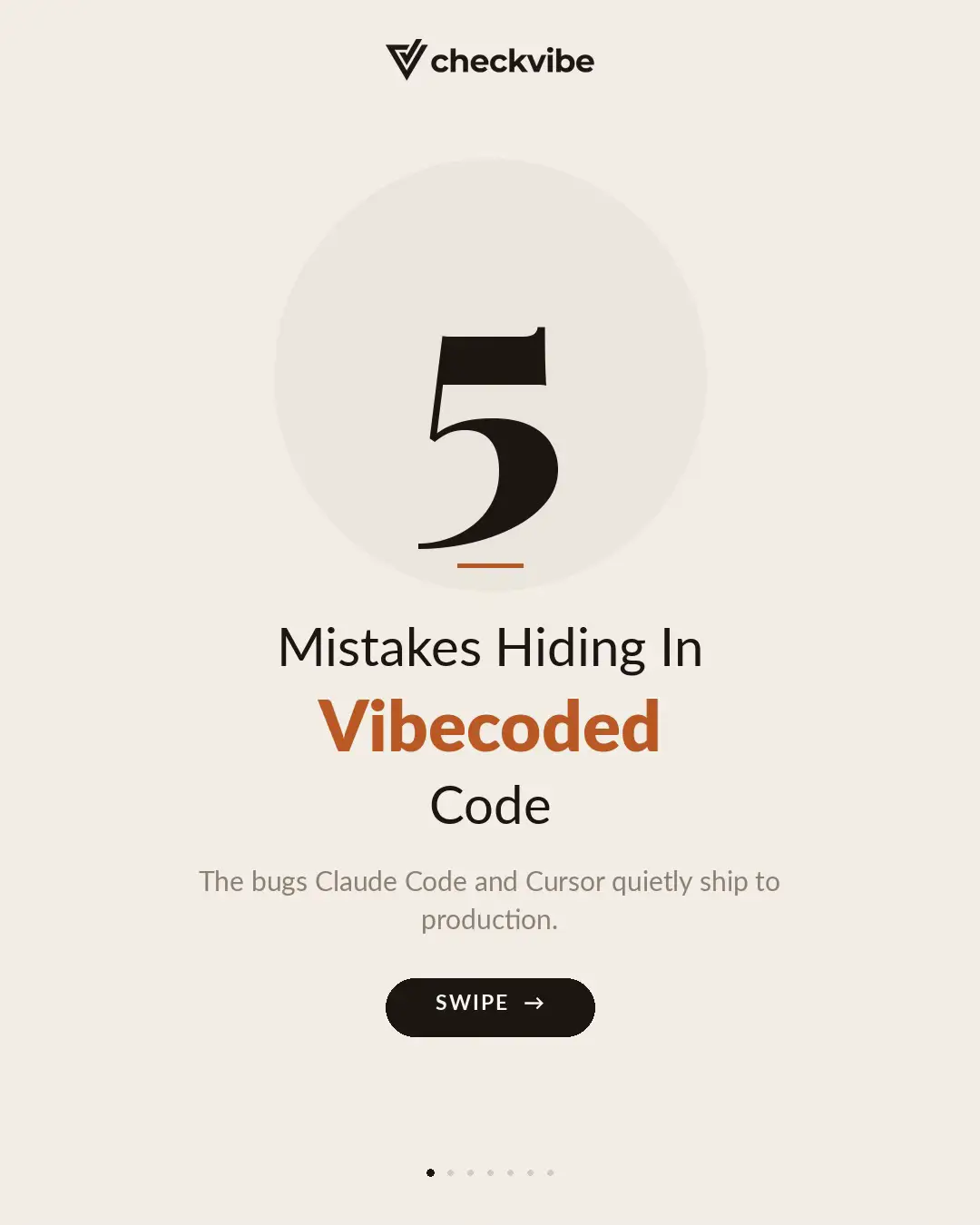 Vibe coding with Claude Code or Cursor ships features fast, and it ships securit