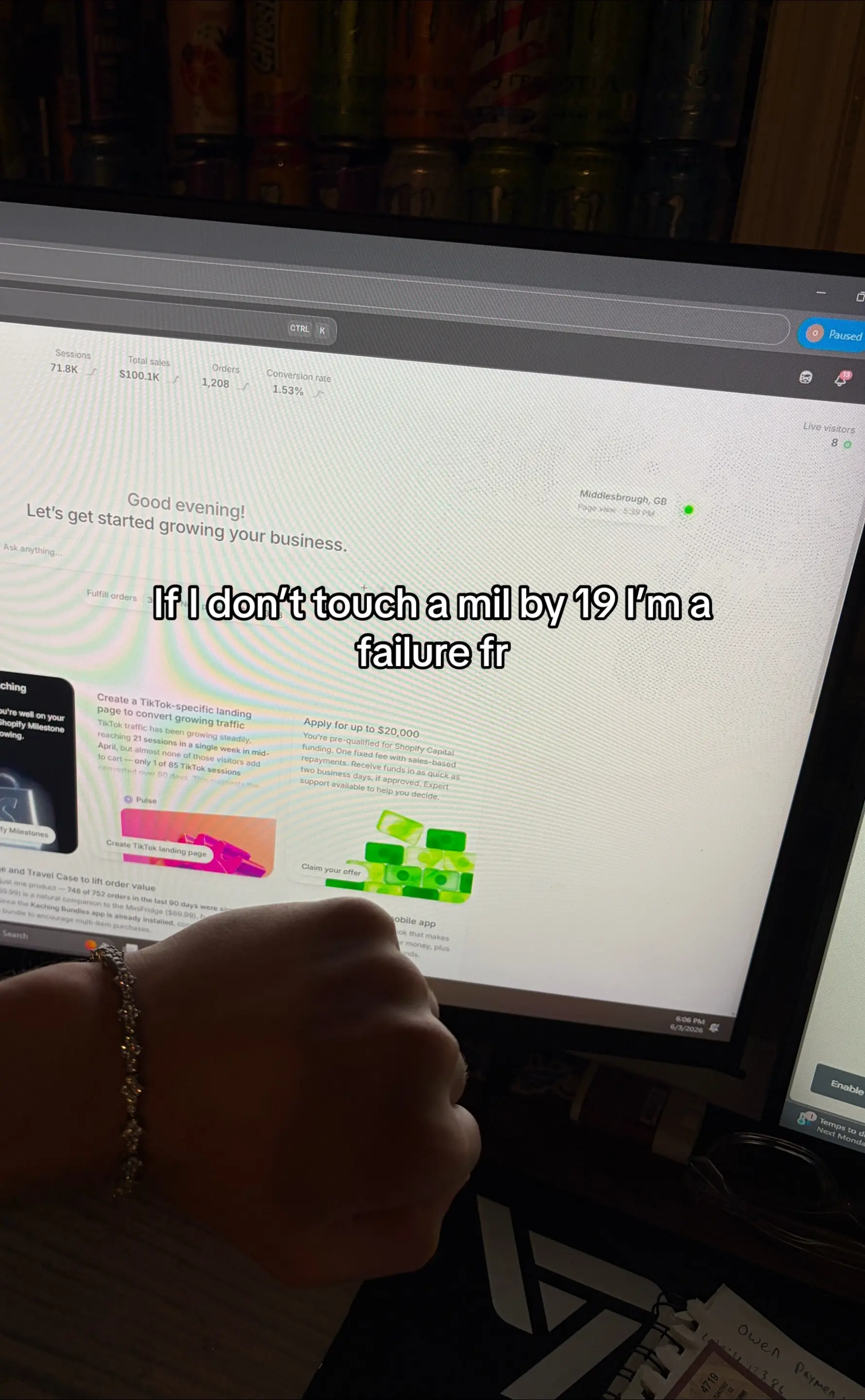 no other option #ecom #motivation #shopify #viral 