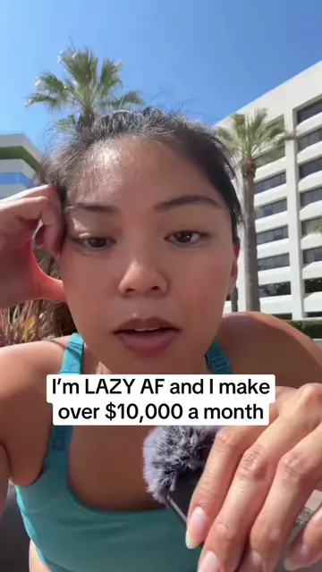 Yeah I’m lazy AF… and this is exactly how I make $10,000 a month with side hustl