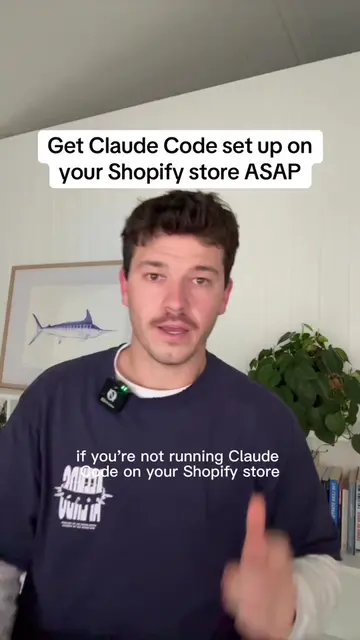 Get Claude Code set up in your Shopify Store ASAP #claudecode #shopifytips #ecom