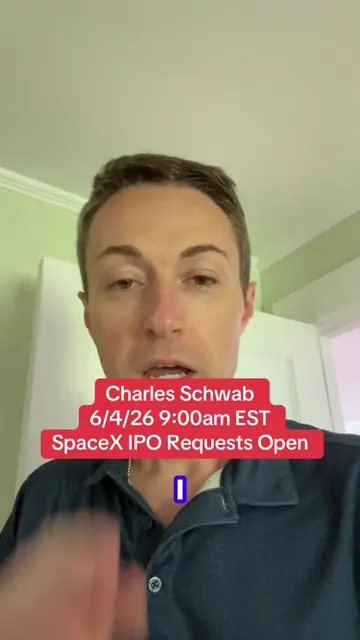 🚨SpaceX IPO Allocation Opens On Schwab at 9:00am EST #spacex #spacexipo 