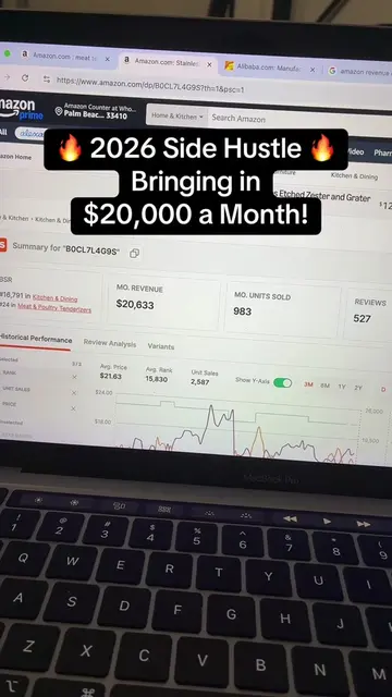 2026 Side Hustle Bringing in $20,000 per month 