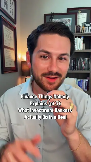 Investment bankers do way more than make PowerPoints. In M&A, they help package 