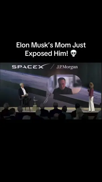 Elon Musk gets a surprise visit from his mom, Maye Musk, who shares what he was 