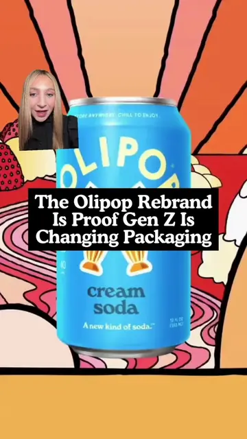 Is the Olipop rebrand proof that Gen Z is shaping packaging? #olipop #genz #pack