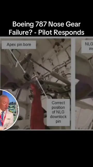 #Boeing #nose #gear #Failure? #Responds