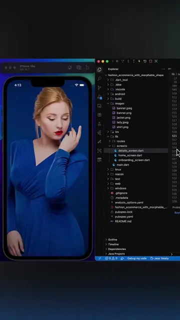 If Zara had a Flutter dev… it might look like this#flutter #appdeveloper #UIDesi
