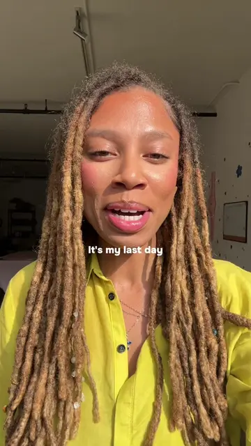 Goodbye to my blonde locs!! hello to…👀🙈#locs #locsoftiktok #blondelocs 