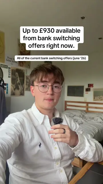 £930 through bank switching. Here is every offer available right now and how muc