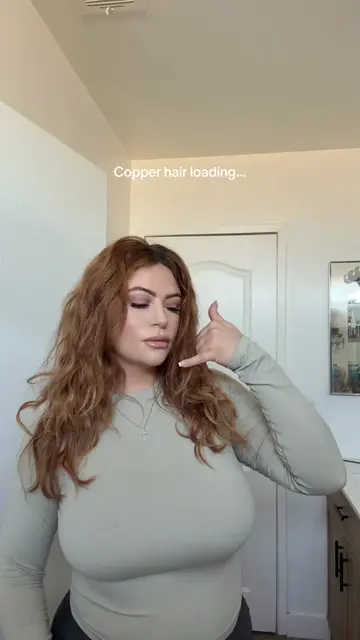 A good hair refresh never gets old 😍 #copperhair #copperbrown #hairinspo #coppe