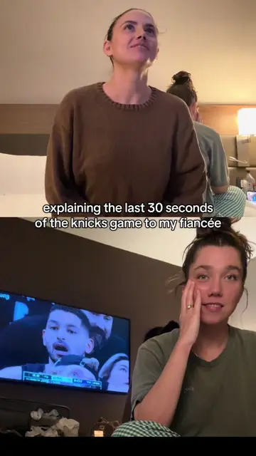 i had to promise her a $1,000 to miss these 30 seconds  #knicksbasketball #wlwco