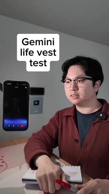 Gemini life vest test 🦺