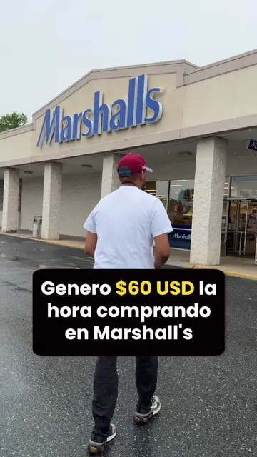 Así es cómo genero $60 la hora comprando productos en Marshalls para revenderlos