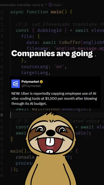That AI bubble looking pretty big #ai #artificialintelligence #programming #codi