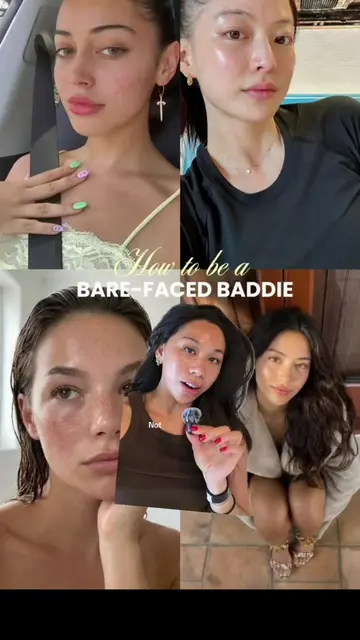 In my Bare-faced Baddie era 💅💁🏻‍♀️✨ No makeup no problem 😌  #nomakeuplook #n