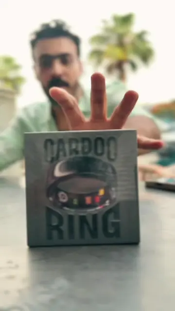 الدنيا خاتم في صباعك cardoO Ring 💍 اول خاتم ذكي Touch في العالم #cardoORing #Du