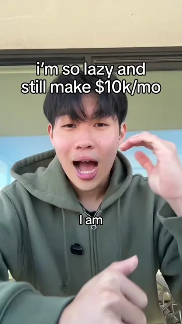 im so lazy and can still make money online 😭
