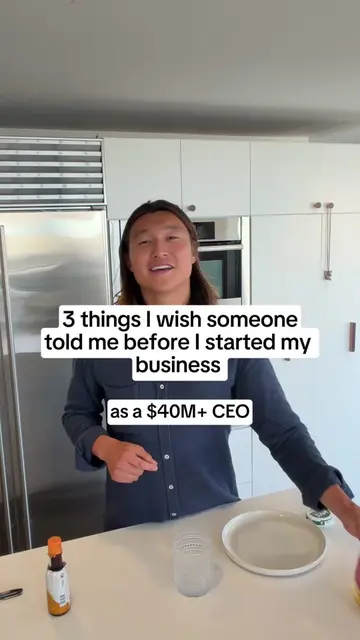 3 things I wish someone told me before I started my business, as a $40M CEO. Let