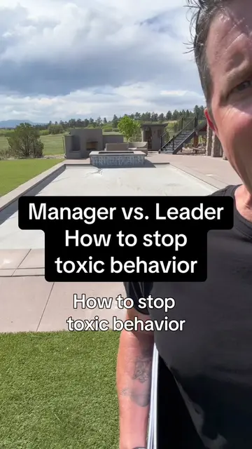 How to stop toxic behavior like a leader, not a manager 🔥 Launching TODAY! Stop