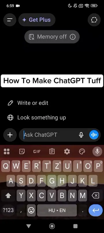 Tutorial How to Make ChatGPT tuff #chatgpt #xyzbcafypシ #xyzbca #ai #foryoupagе 