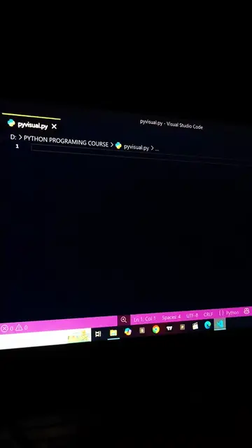 Watch till the end, it gets even more beautiful😍#foryoupage #coding #python #vi