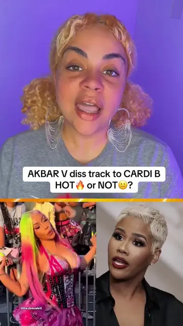 The internet is split on Akbar V’s track about CARDI B 👀 Was this heat or shoul