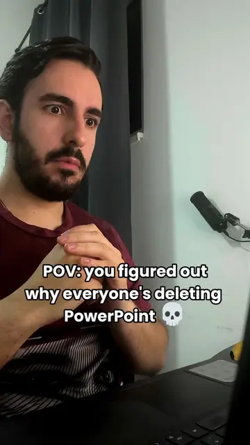 🤫 This AI will make you forget PowerPoint 👇 💡 Enter any idea 👉 Choose your p