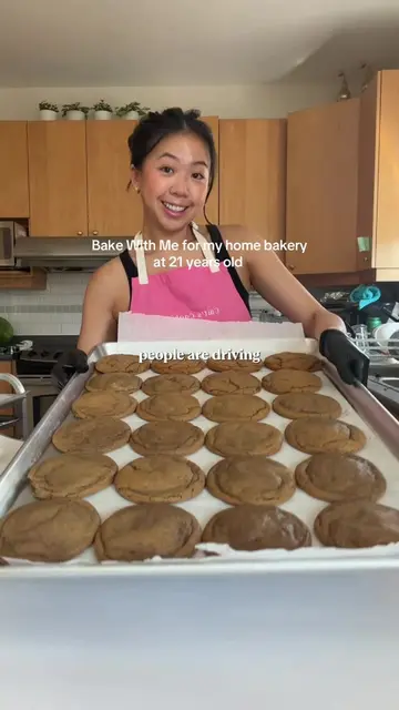 bake & pick up 500 cookies👩‍🍳 if you’re trying to start or grow your own home 