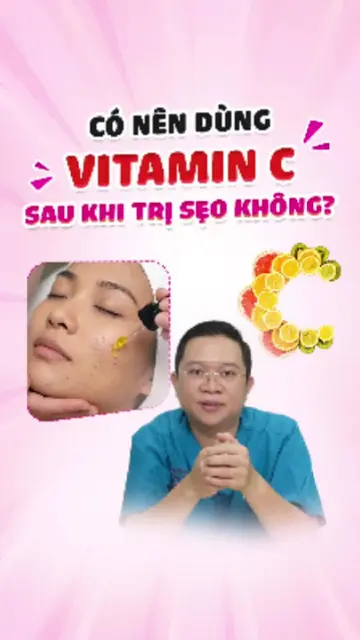 CÓ NÊN DÙNG VITAMIN C SAU KHI TRỊ SẸO KHÔNG? #sẹo #sẹorỗ #laserco2 #doctorlaser 