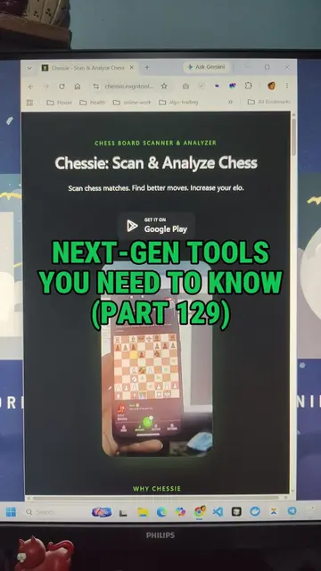 NextGen Tools you need to know part 129 - Scan chess moves with AI instantly #ch