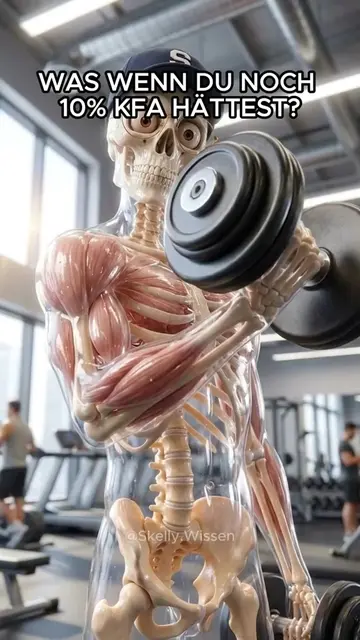 Was wenn du 10% körperfett (KFA) hättest #gym #fitness #krafttraining #bizeps #e
