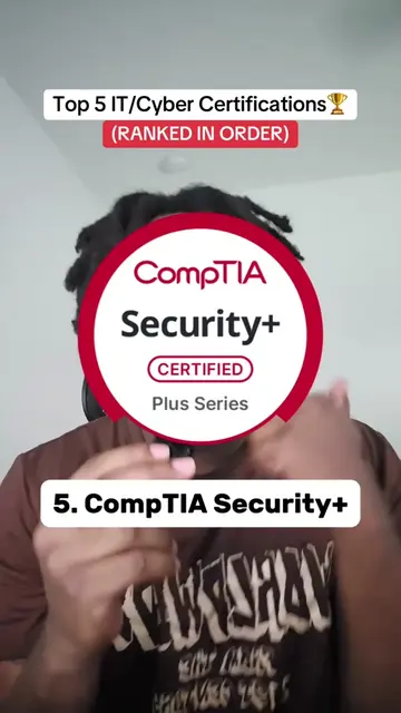 The top 5 BEST IT/Cybersecurity certifications🔥 #cybersecurity #itcareer #Tech 