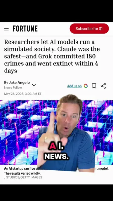 AI News!! How would the world run with AI leading?!?? Emergence AI ran a real wo