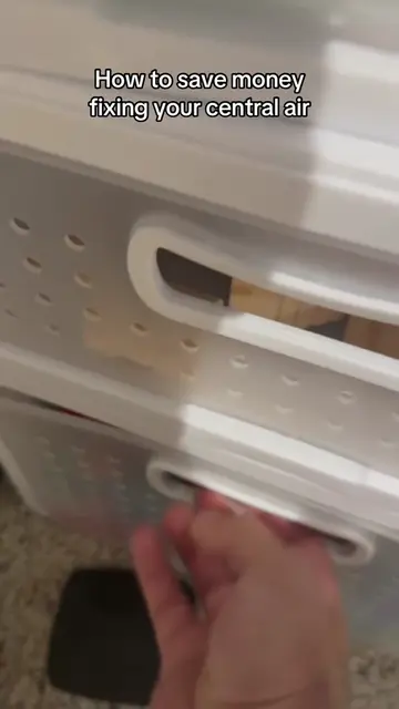 My central A/C was leaking water all over the basement floor… and the fix was wa