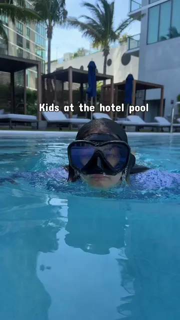 We all met this kid 😂  #pool #kids #funny #fyp 