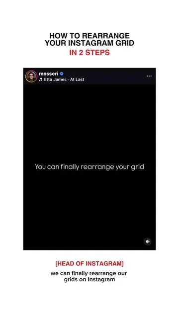 It only takes TWO steps to rearrange your Instagram feed, here’s how 📌 will you