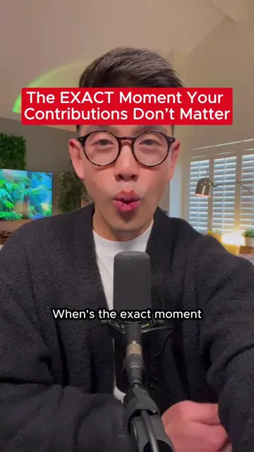 When's the exact moment your contributions don't matter anymore? 🤔 If you're in