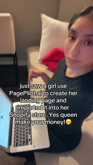 PagePilot is fr the goat!! #shopify #ecom #dropshipping #aidropshipping #ecommer