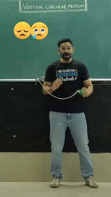 Vertical circular motion samjha ? #experiment #crafting #howtotiktok #LearnOnTik