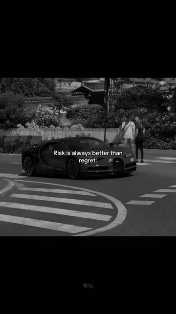 Risk is always better than regret. #money #wealth #rich #motivation #millionaire
