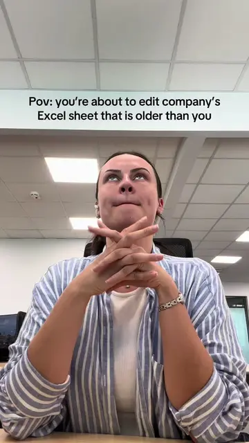 I mean the whole company depends on Excel🫣 #excel #officehumor #officelife #off