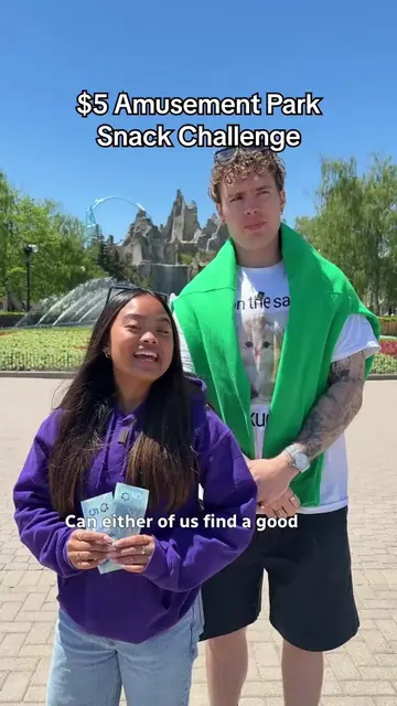 We’re at @🎢Canadas Wonderland looking for a delicious snack on a $5 budget! #Fo