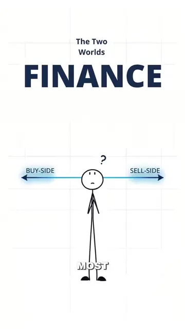 The two worlds of finance #finance #careers #financeexplained #banking #financec