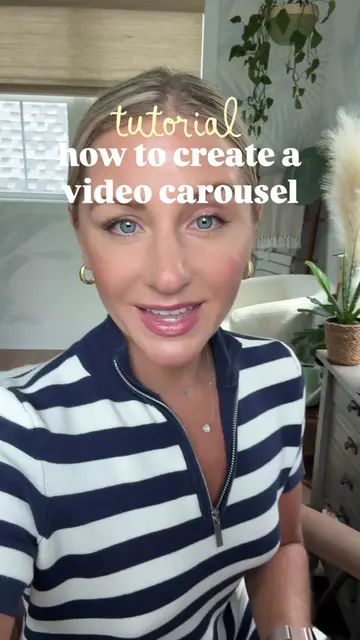 Please note - this can only be done on Instragram, not TikTok  #videocarousels #