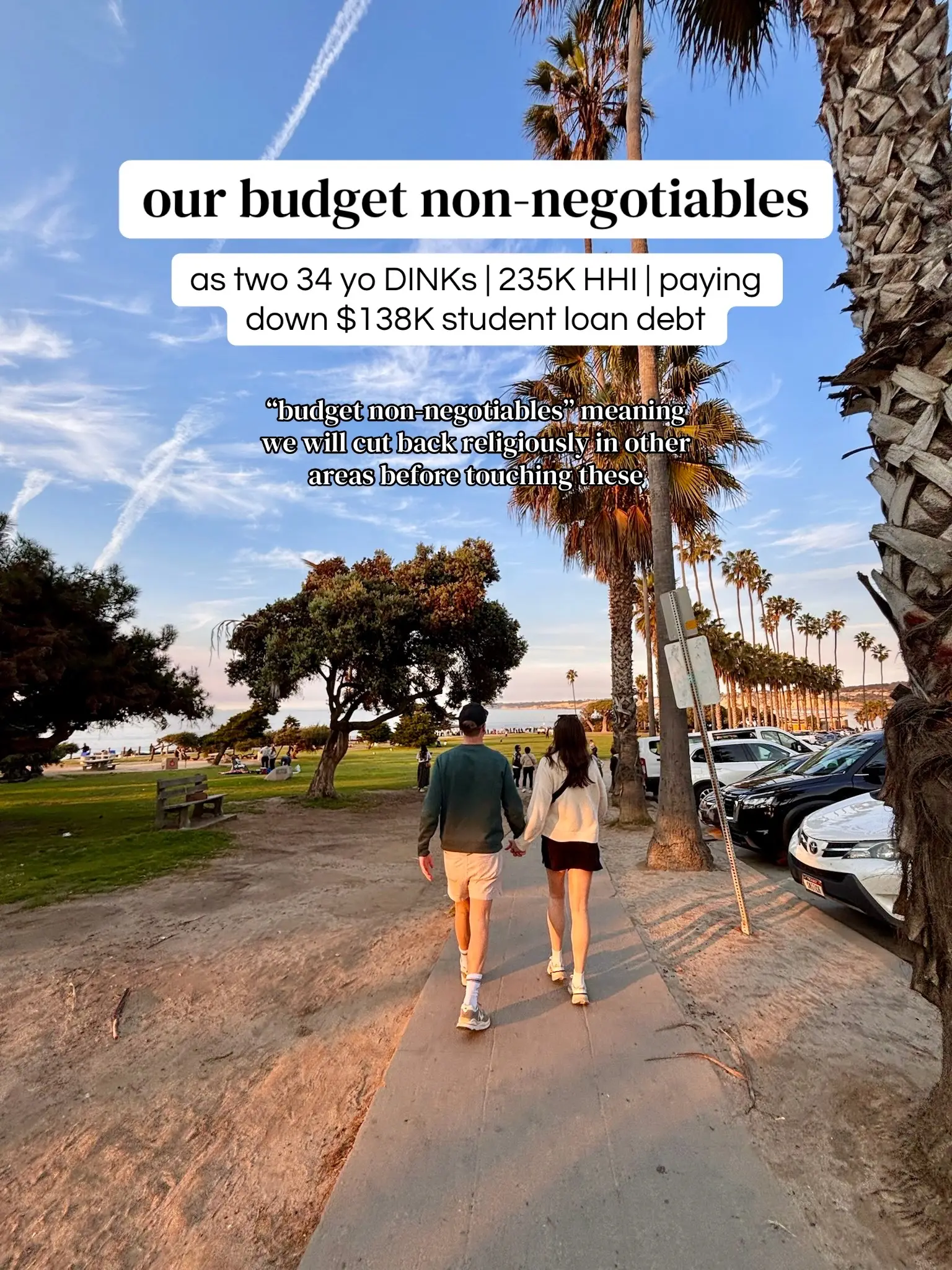 “non-negotiable” meaning we would cut mercilessly in other areas as needed to en