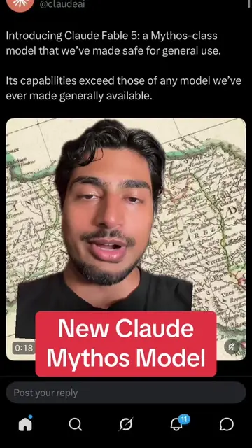 Let’s see if it lives up to the hype #claude #claudemythos 