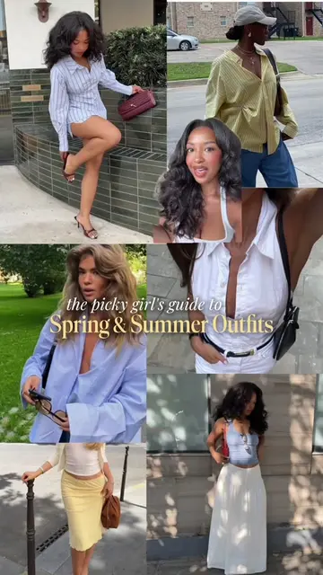 The picky girl’s guide to…spring and summer outfits ☀️🌷🌴🌊 All of these are in