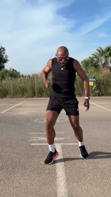 Fitness fashion over 30. Nearly got run over in an Ibiza car park for this one. 